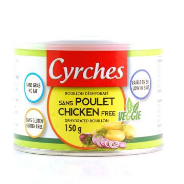 Gluten free dehydrated bouillon - Chicken free