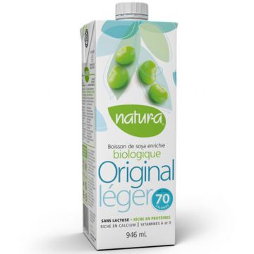 Organic Fortified Soy Beverage Light Original 