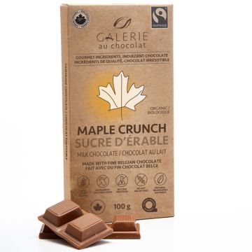 Milk chocolate organic - Maple sugar