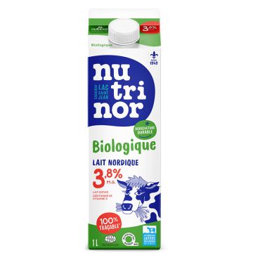 3.8% Organic Nordic Milk