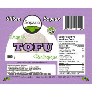 Organic silken tofu - Plain