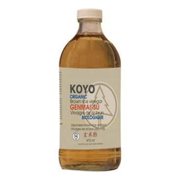 Organic brown rice vinegar - Genmai Su