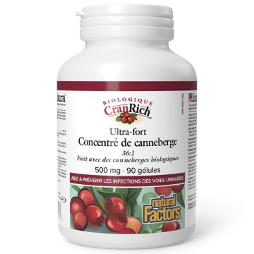 Organic Super Strenght Cranberry Concentrate CranRich - Urinary Infection