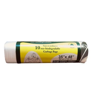 Biodegradable bags - Garbages 35'' x 48''