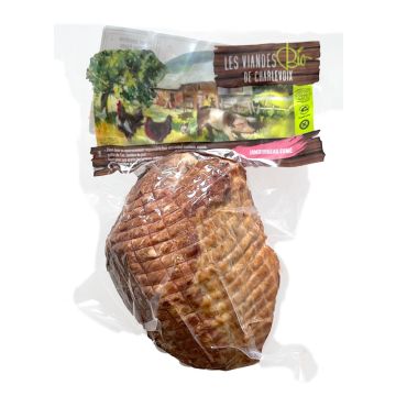 Jambon fumé entier biologique 