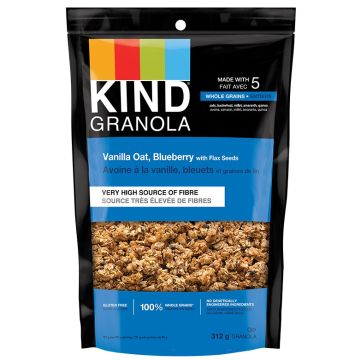 Granola - Vanilla oat, blueberry with flax seeds (Gluten free)