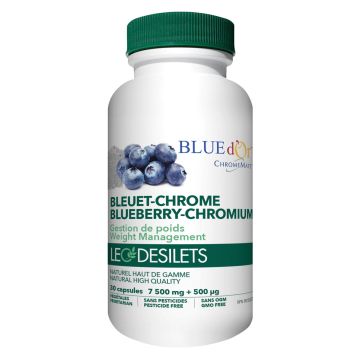 Bleuet Chrome 7500 mg 500 μg - Gestion de poids
