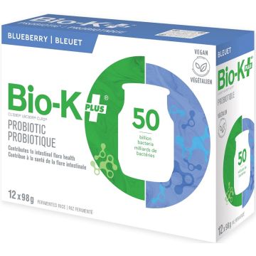 Probiotiques à base de riz fermenté à boire saveur bleuet - Santé intestinale