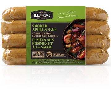 Vegan sausages -  Smoked apple sage