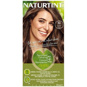Permanent Hair Colourant - 5G Lignt Golden Chestnut