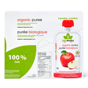 Organic puree Apples