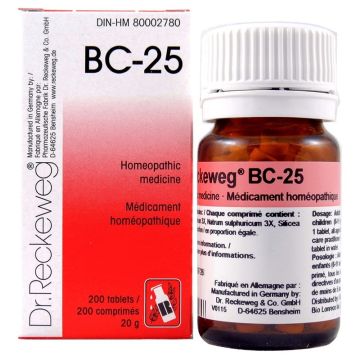 BC-25 - Homeopathic medecine