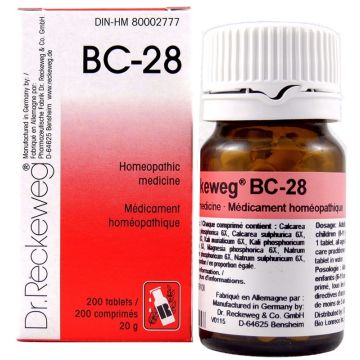 BC-28 - Homeopathic medecine 