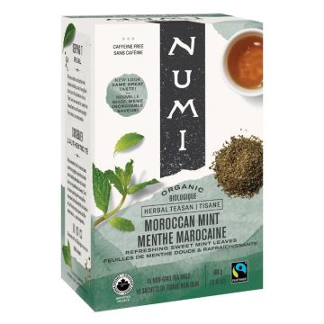 Organic Fair Trade Moroccan Mint Herbal Tea