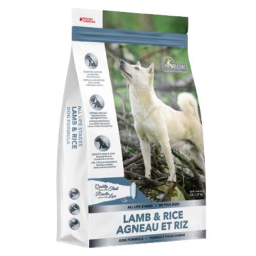 Natural dog food - Lamb and rice