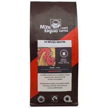 Organic ground coffee - Le Réveil Matin