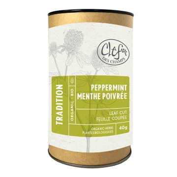 Menthe poivrée biologique - Feuille coupée