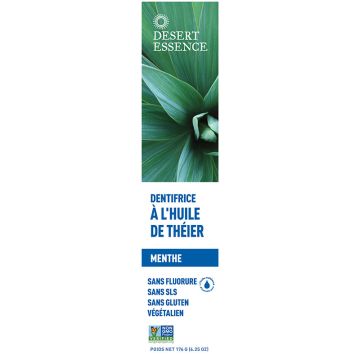Natural Tea Tree Oil Toothpaste - Mint