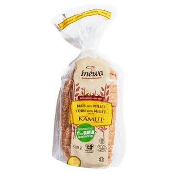 Organic Gluten free Corn and Millet Bread