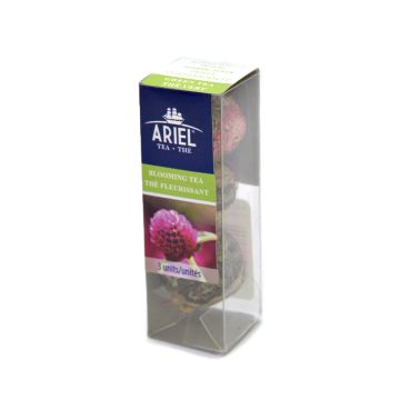 Blooming tea - Amaranth pearl green tea