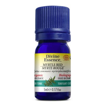 Huile essentielle Myrte rouge Myrtus communis myrtenylacetatiferum biologique - Tonifiant cutané
