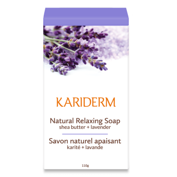 Relaxing Natural Soap - Shea Butter and Lavender
