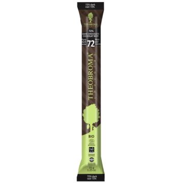 Fairtrade Organic 72% Pure Dark Cocoa Chocolate Baton