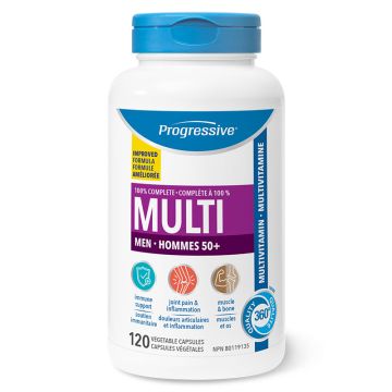 Multivitamines 50 ans et +  Santé de l'homme