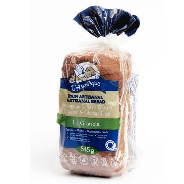 Frozen bread gluten free organic - The Granola