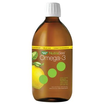 Omega-3 liquid - Zesty lemon flavour