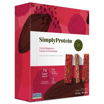 Gluten-free snack bars - Cocoa and raspberries