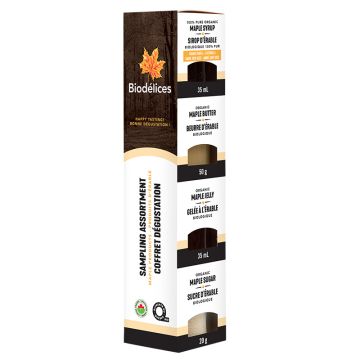 Organic maple products - Sampling assortiment