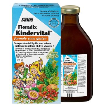 Kindervital - Multivitamin liquid formula for children (Gluten-free)