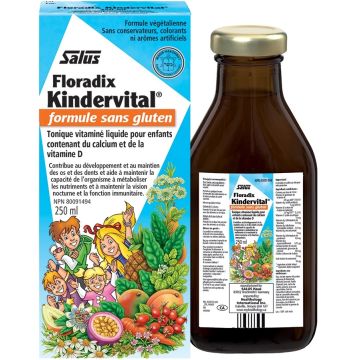 Kindervital - Multivitamin liquid formula for children (Gluten-free)