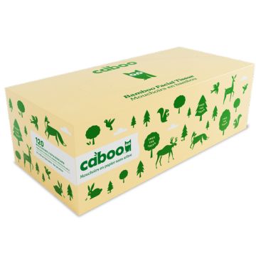  Bamboo tissue paper - Box of 120 facial tissues