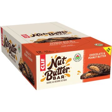Chocolate and Peanut Butter Filled Organic Energy Bars