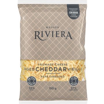 33% Lactose-free Shredded Aged Cheddar