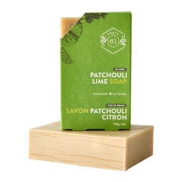 Natural soap - Patchouli & Lime