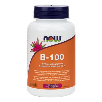 Vitamin B-100 Supplement - Tissue and Red Blood Cell Formation
