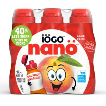 1% Peach Nanö Drinkable Yogurt