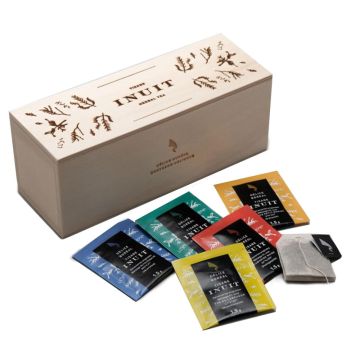 Inuit Herbal Tea Wooden gift box