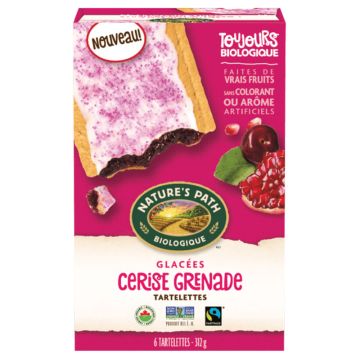 Organic frosted toaster pastries - Cherry pomegranate