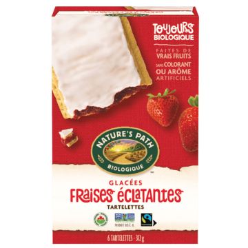 Organic frosted toaster pastries - Berry strawberry