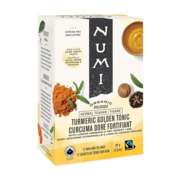 Organic Fair Trade Turmeric Golden Tonic Herbal Tea