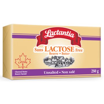 Lactose-free Unsalted Butter