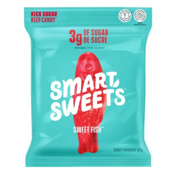 Plant-based gummy candy - Berry sweet fish