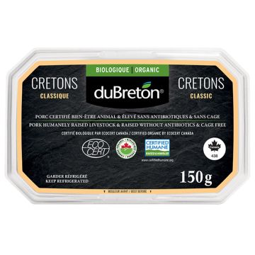 Organic Classic Cretons