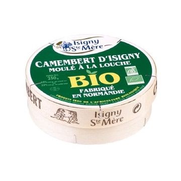 Organic Isigny Camembert cheese 