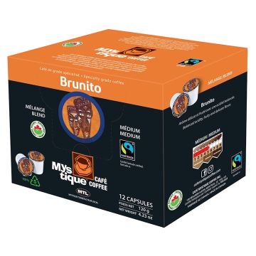 Organic coffee capsules - Brunito