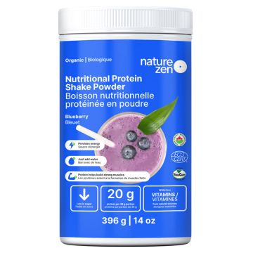 Organic Plant-Based Protein - Blueberry-Acaï